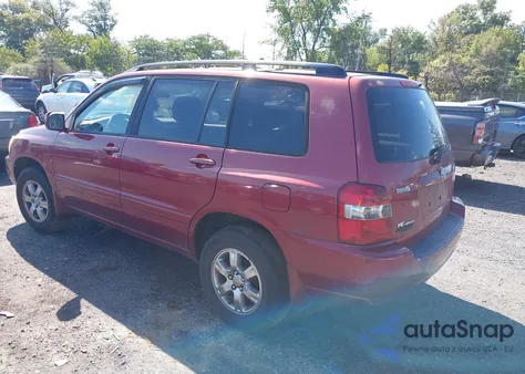2005 Toyota Highlander V6 z USA, uszkodzony, nr VIN JTEEP21A550133523